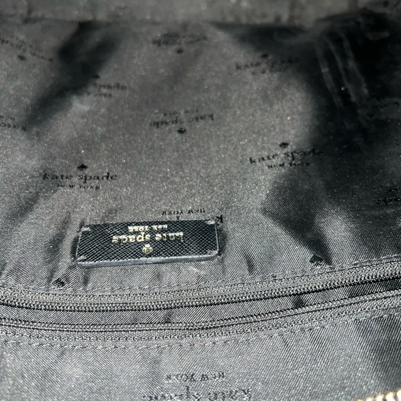 Kate spade ♠️ black shimmer tote - Picture 6 of 8